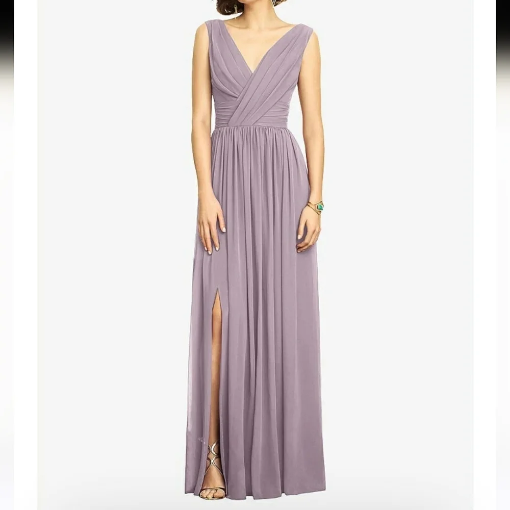 dessy chiffon dresses Dessy Mist Lux Chiffon Bridesmaid Dresses